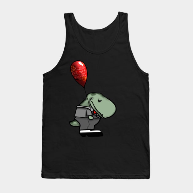 Peewee Herman Tank Top by Robzillatattoo622